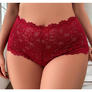 promoção kit plus Size Calcinhas caleçon Renda Conforto Revenda