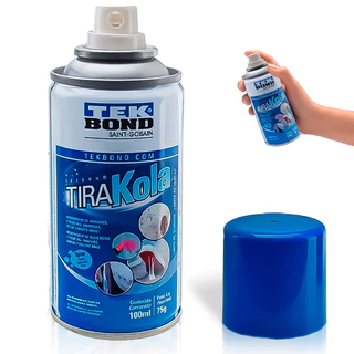 Tira Kola Tek Bond Remove Mancha Cola Chiclete Piche Adesivo Fitas Duplas Face Muito Mais 100ml 75g