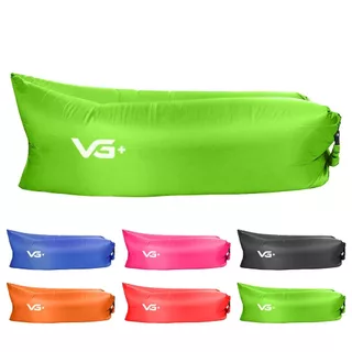 Sofá de Ar Inflável Camping Confortável Saco de Dormir VG+