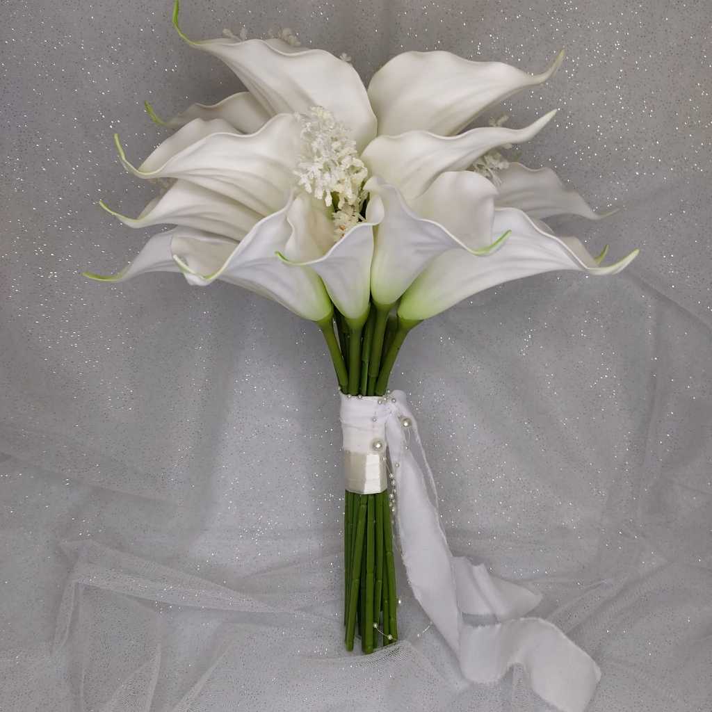 Buque de Noiva Casamento Copo de Leite | Shopee Brasil