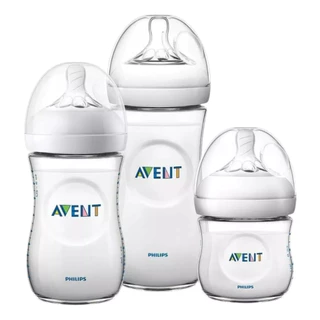Kit 3 Mamadeiras Pétala Anticólica 125/260/330ml Philips Avent Original