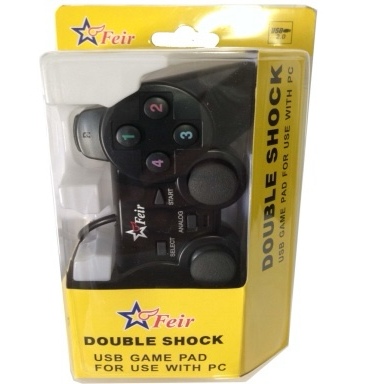 Controle Joystick USB Feir Fr-202 Preto