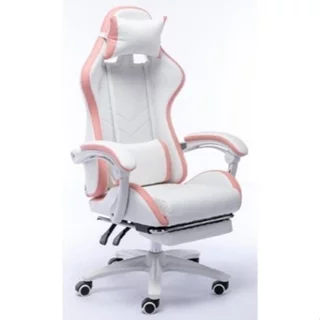 Cadeira Gamer Durawell Giratória Escritório com Apoio Para Pés Design Moderno 1618