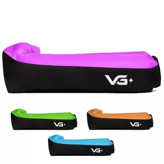 Sofá de Ar Inflável Relaxante Camping Saco de Dormir VG+