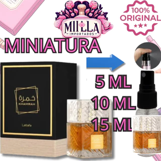 Khamrah EDP Miniatura Lattafa Perfume Árabe Original