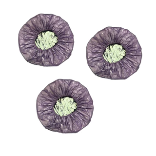 3 Toucas Térmica Metalizada para Hidratação Profunda Lilás em Oferta na Shopee