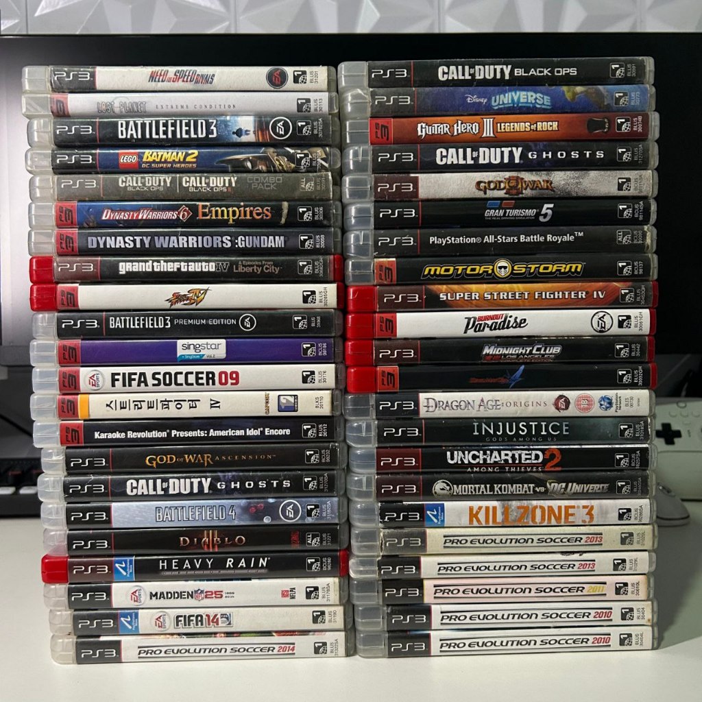 JOGOS ORIGINAIS PS3 MÍDIA FÍSICA