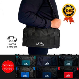 Bolsa de Viagem P Academia Pequena Resistente Dobrável 10L Reforçada Familia com Alça Mala