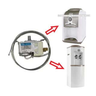 Termostato Bebedouro Esmaltec Refresqueira Rc-42600-2 Rc-45000 Bulbo Maior