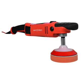 POLITRIZ ROTATIVA 5" RED&SHINE 1.200 W SGT 5127 220V POLIMENTO AUTOMOTIVO PROFISSIONAL