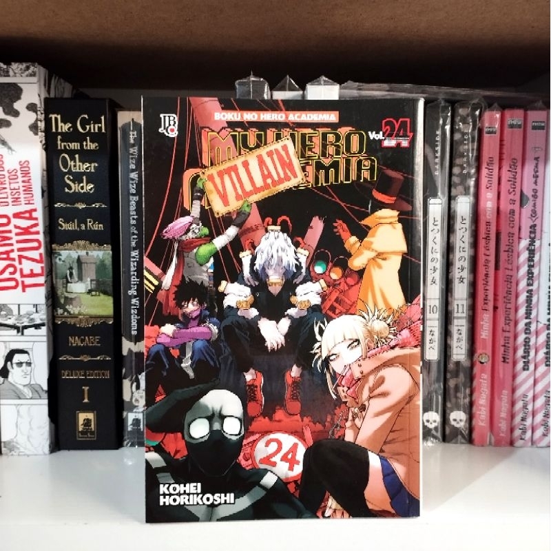 Manga My Hero Academia 24 Boku No Hero Volume 24 JBC Shopee Brasil