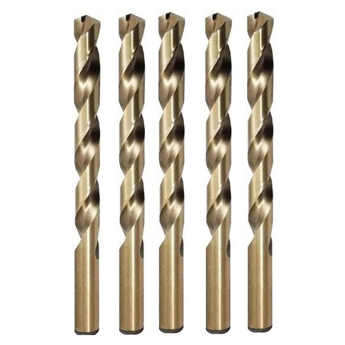Forets Métaux HSSE DIN338N IZAR 20532 - Lot De 10, Diamètre 7,75 Mm, Pour Aciers Durs, Inox, Titane