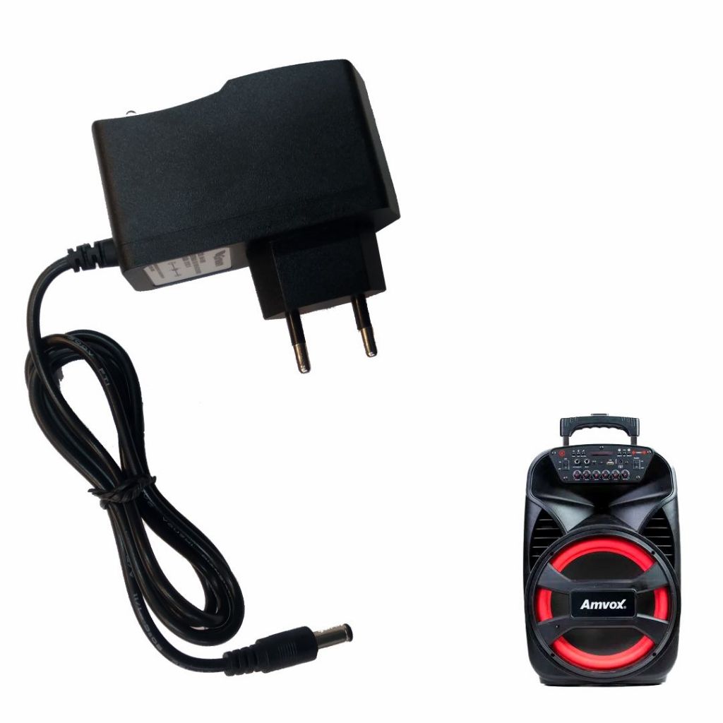 Carregador Específico Para Caixa Amvox ACA 480 Viper II ( Fonte