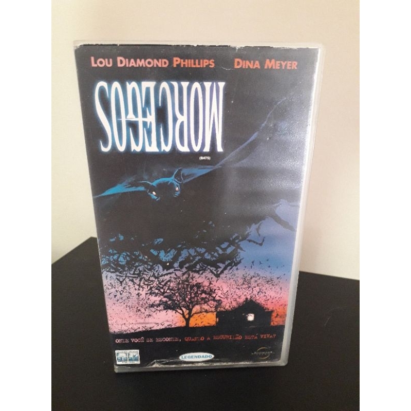 VHS FILME MORCEGOS