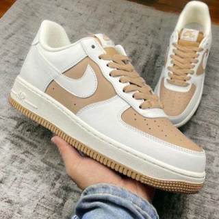 Tênis Feminino Casual Branco / Dourado Confortável E Moderno
