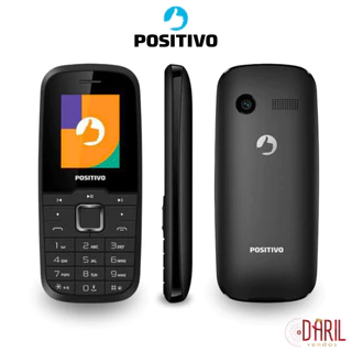 Celular com Teclas Positivo P26 Dual Chip 2G Tela 1.8 Celular Idoso - Positivo Original