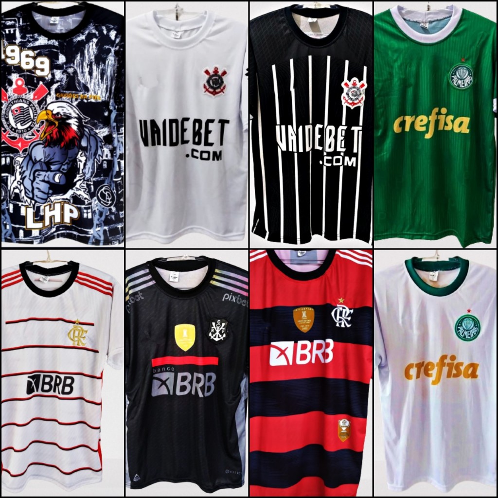 Camisa Times Futebol Lançamento 2024 XG
