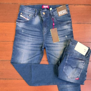 Calça Jeans Masculina Diesel Slim Fit Stretch REF0301