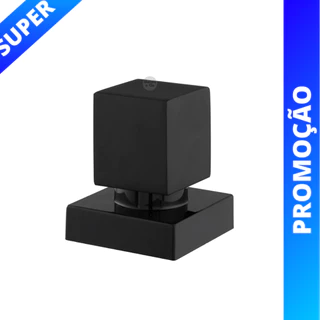 Acabamento Para Registro Quadrado Padrão Deca Preto 1/2 a 3/4 16 estrias
