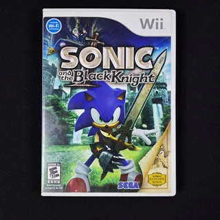Sonic and the Black Knight Original Nintendo Wii Sem manual