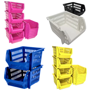 Mini Cesto Organizador Empilhável Reforçado