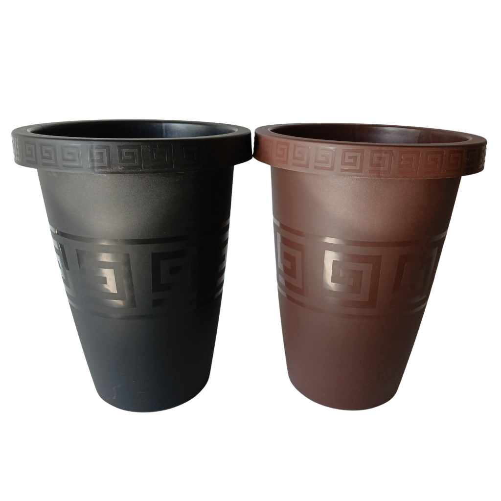 VASO GREGO CONE DE PLÁSTICO - 39 cm x 29,5 cm - (AxL) | Shopee Brasil