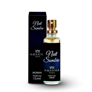 NUIT SOMBRE - Perfume de Bolso Feminino 15ml - Amakha Paris