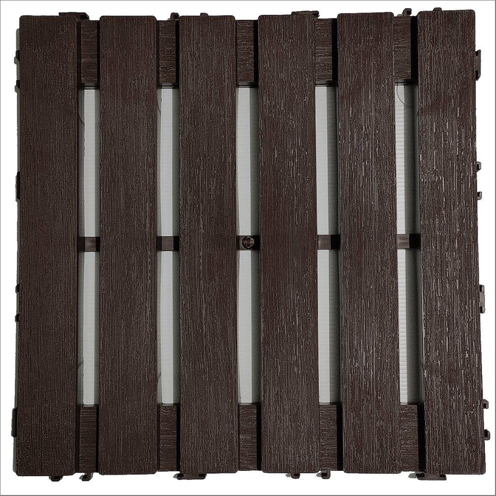 Piso Kit C/10 decks plástico Montagem Simples