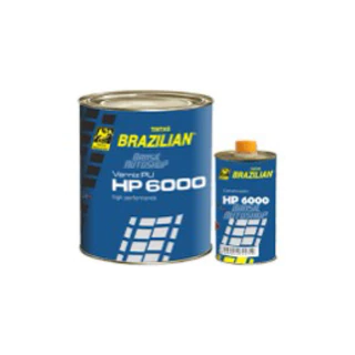 Verniz Automotivo PU HP 6000 Brazilian Bicomponente + catalisador 900ml