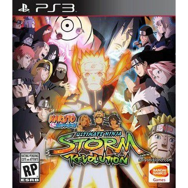 NARUTO SHIPPUDEN ULTIMATE NINJA STORM REVOLUTION PS3 | Shopee Brasil