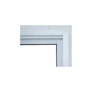 guarnicao de alumínio branco para janela de 60x60 perfil de 2.3cm