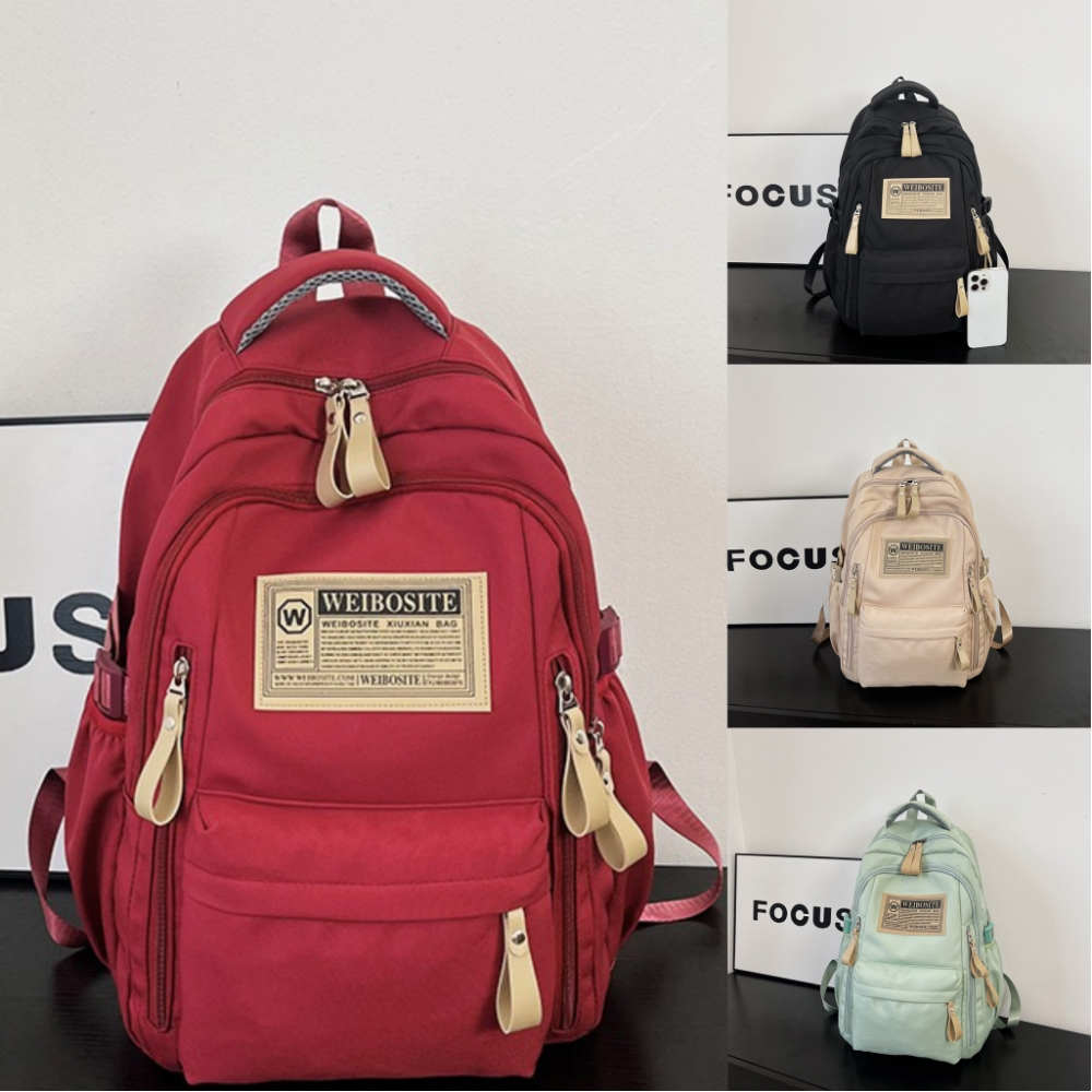 mochila escola feminha coreana de grande capacidade
