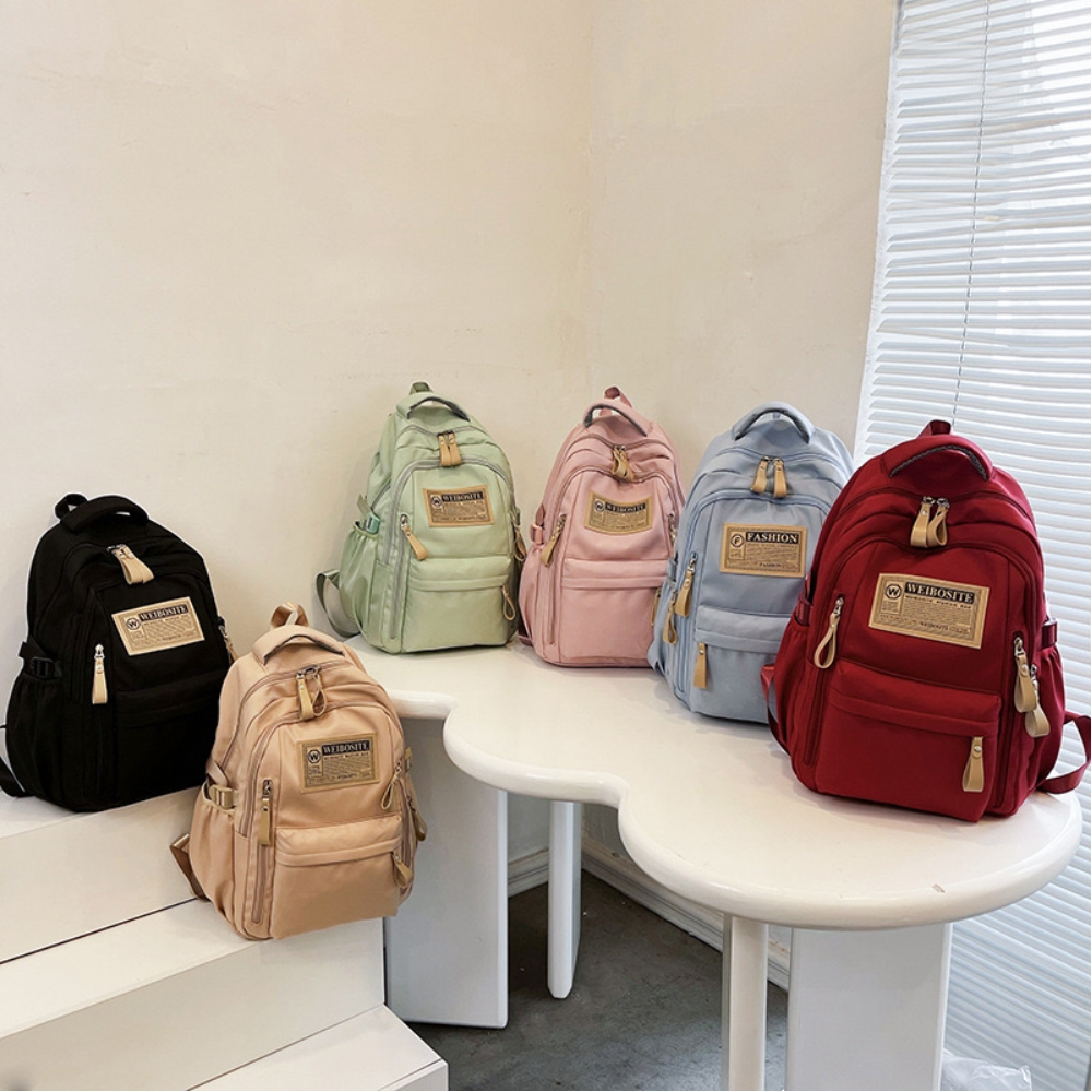 mochila escola feminha coreana de grande capacidade | Shopee Brasil