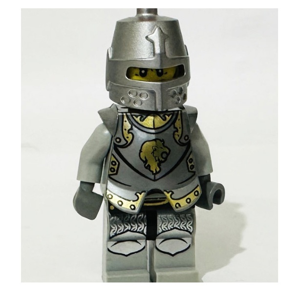 Minifigura lego original cavaleiro com armadura Conjunto 7947 Ano 2010 ...
