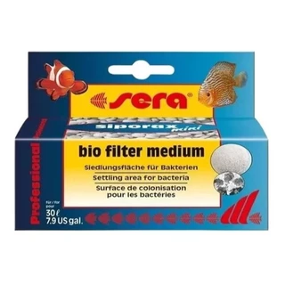 Sera Siporax Mini - Bio Filter Medium 35g/65ml - Cada embalagem trata até 30 Litros