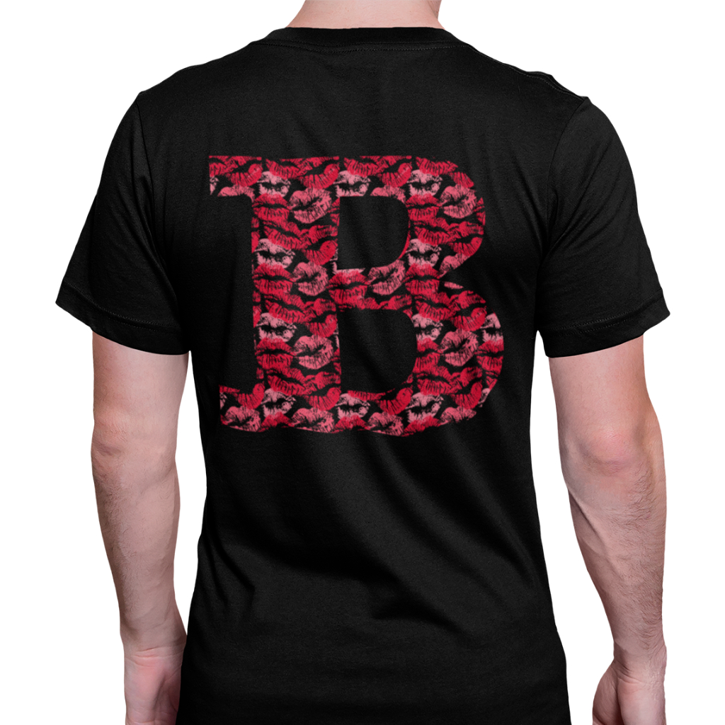 Camiseta de beijos para namorado camisa blusa personalizada casal ...