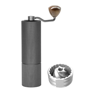 Moedor De Café Manual Castanho Portátil Para Grãos De Café