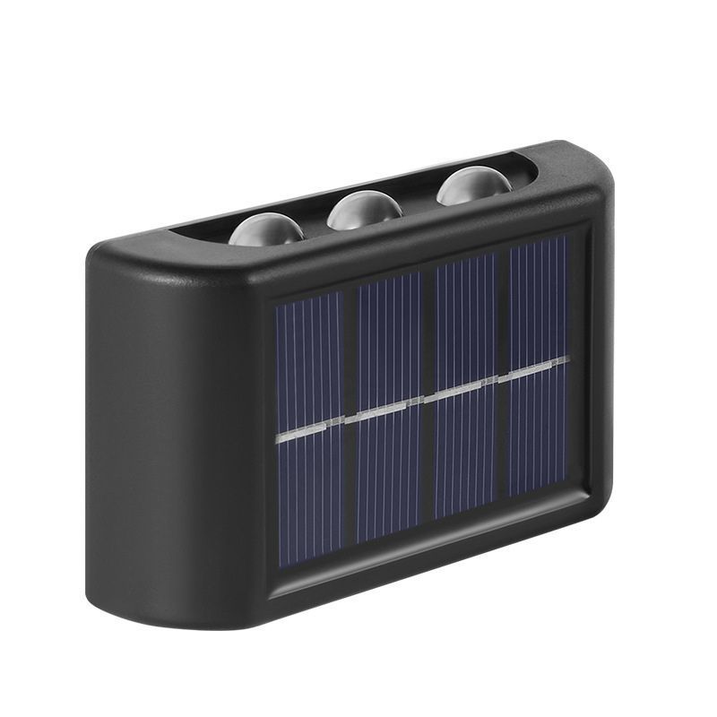 Solar Parede 120 Cob 24w Sensor Presença Com 3 Funções Separado Luminária