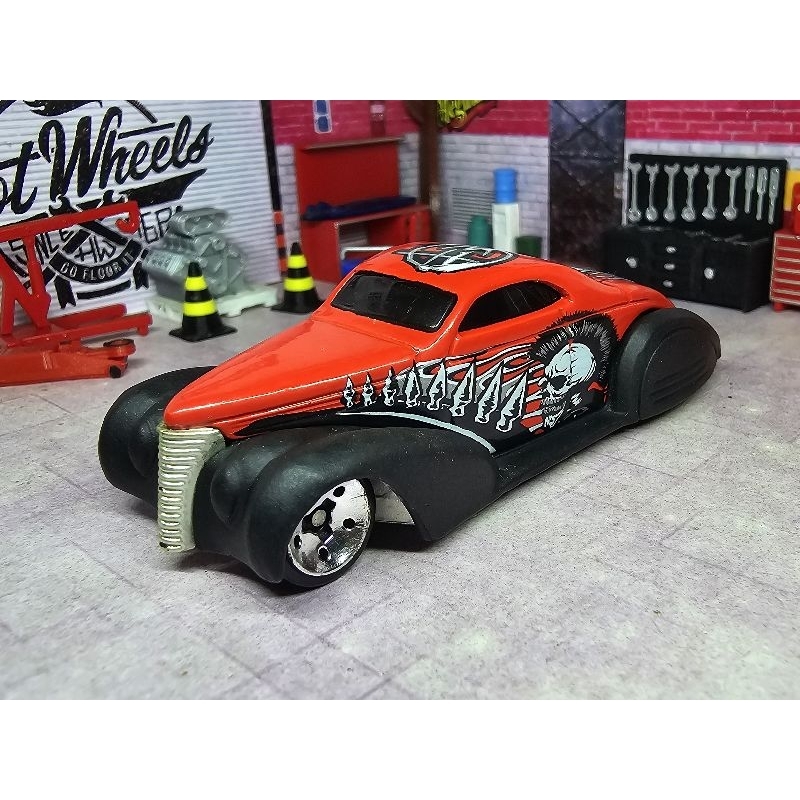 Miniatura Hot Wheels '37 Lincoln Zephyr Swoop Coupe 2004 Crank Itz