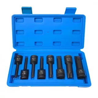 Kit Jogo Soquete Impacto Torx 30 À 70 - 1/2