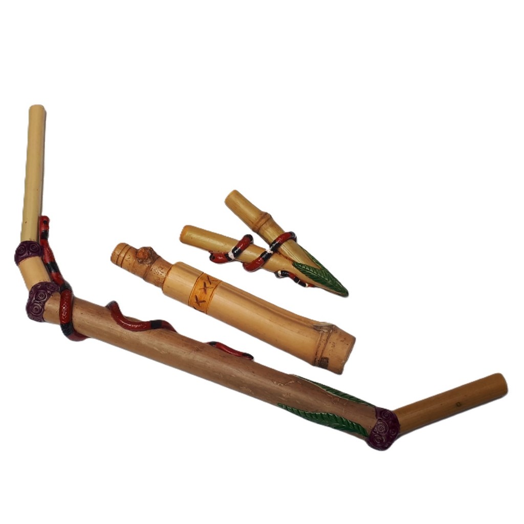 Kit Tepi Tipi + Kuripe + Tubete para armazenar sua medicina