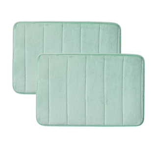 Kit 2 Tapetes Ultra Absorvente 60x40cm Soft Antiderrapante