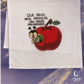 Cozinha Toalha Casa Nova Pano de Prato - Contra Maçãs Farinhentas