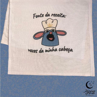 Cozinha Toalha Casa Nova Pano de Prato - Vozes da Minha Cabeça