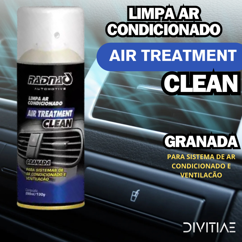 Higienizador Limpa Ar Condicionado Automotivo Granada 290ml | Shopee Brasil