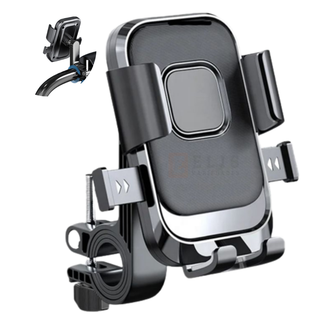 Suporte Celular Moto GPS Trava Automática Anti Queda Motoboy