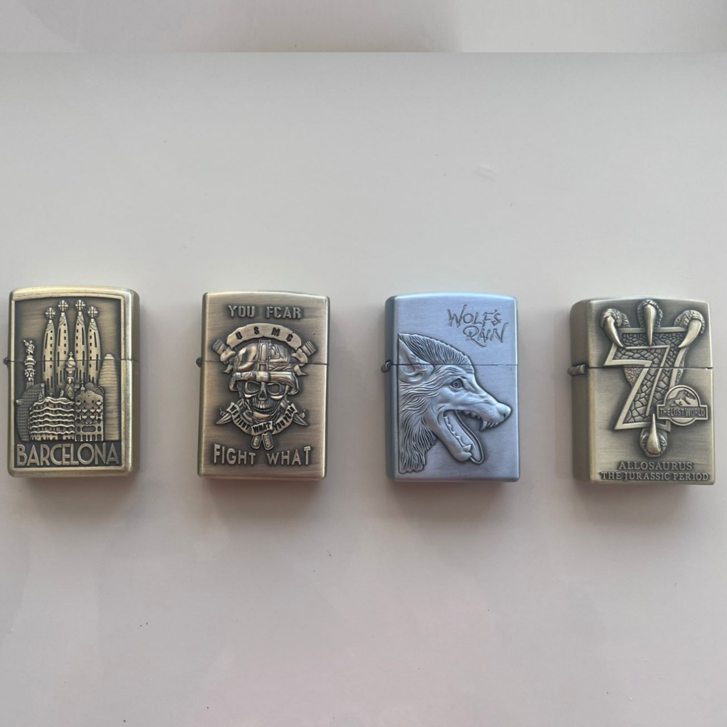 Acendedor (isque) Vintage [SEM FLUIDO] Clássico Recarregável Personalizado