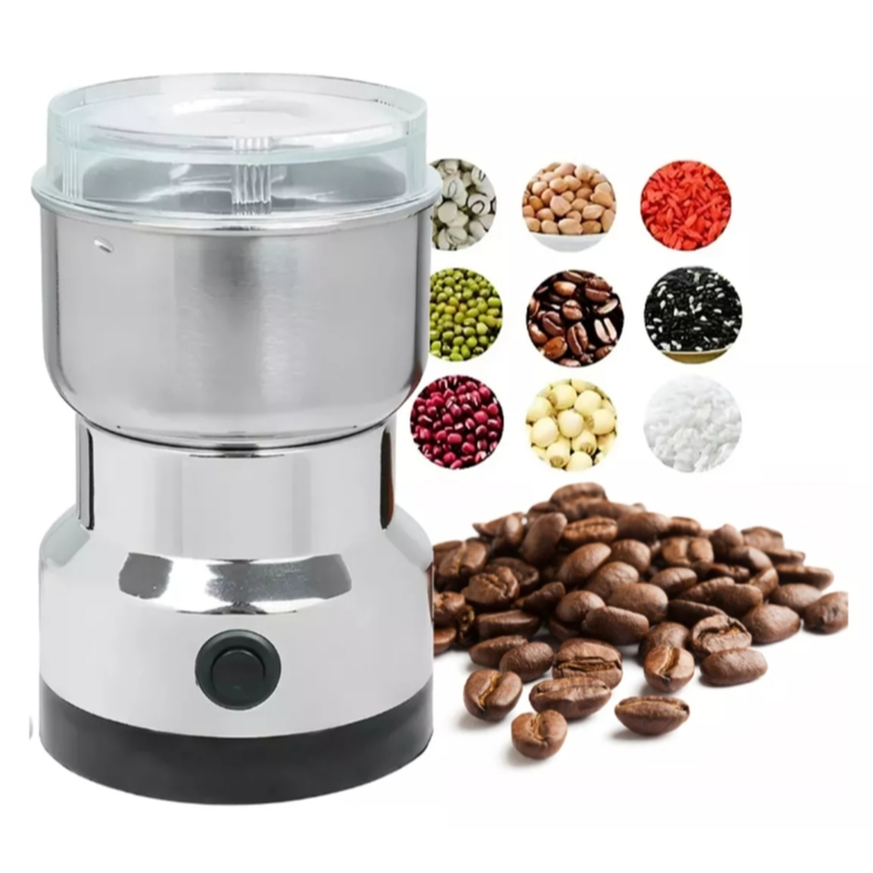 Moedor De Café Elétrico Grãos Triturador Temperos Prático 11