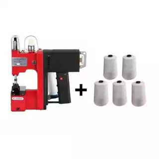 Máquina De Costura Industrial Fechadeira TN-GK9 Tec Nova 110v + 5 Tubos de Linha Fio