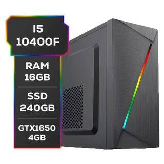 Computador Gamer I5 + 16gb Memória Ssd 240gb + Gtx1650 4gb